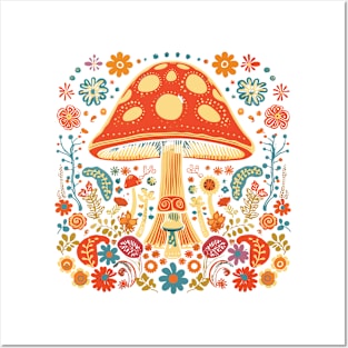 Mushroom Lover Posters and Art